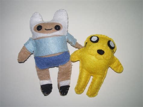 Adventure Time Plushies · A Dog Plushie · Sewing on Cut Out + Keep · Creation by kiddo