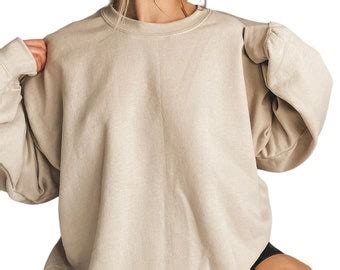 Nude Sweatshirt Etsy