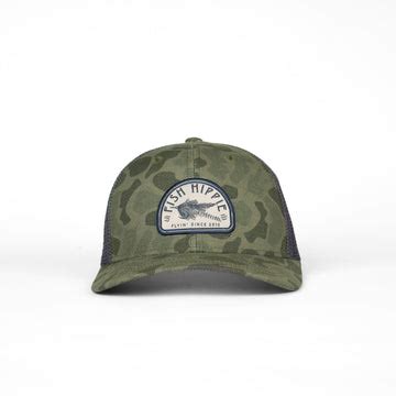 Fishing Trucker Hats, Khaki Hats & Visors – Fish Hippie