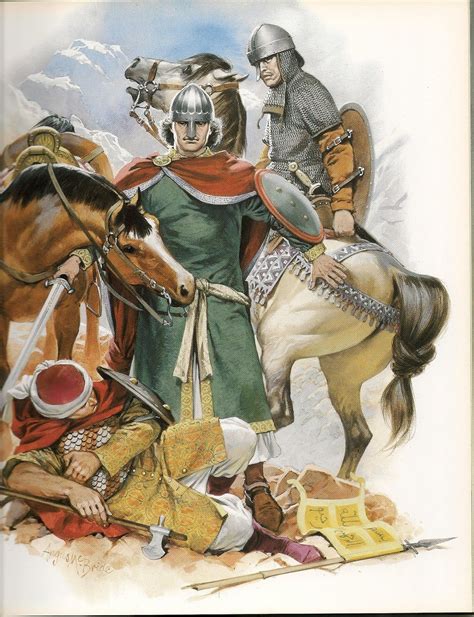 Angus Mcbride El Cid Warriors Illustration Historical Illustration