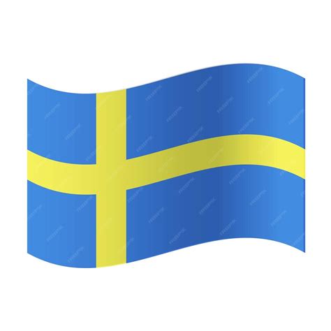 Premium Vector Sweden Flag