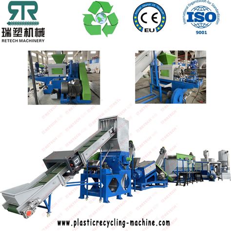 Kg Hr Lldpe Pp Ldpe Film Recycling Washing Crushing Production Line