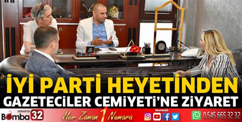 Y Parti Heyetinden Gazeteciler Cemiyetine Ziyaret