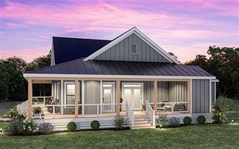 House Plan Modern Farmhouse Plan Square Feet