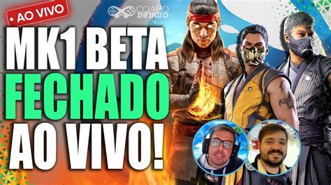 MK1 BETA FECHADO Ao Vivo GuiExpecional YouTube