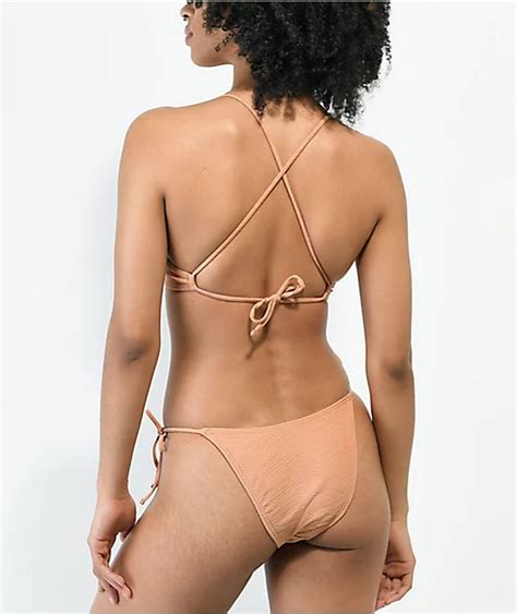 Sunsets Inc Damsel Nia Crosshatch Nude High Leg Bikini Bottom Mall Of