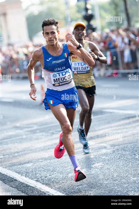 Daniele Meucci Of Italy Competing In The Mens Marathon On Day Of The