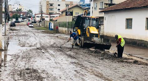 Lages Realiza Limpeza Nas Ruas Após Registrar Alagamentos Na Madrugada Confira Tvbv Online