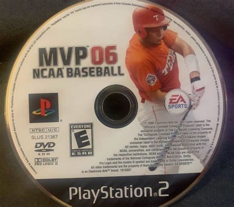 Mvp 06 Ncaa Baseball Sony Playstation 2ps2 2006 No Tracking