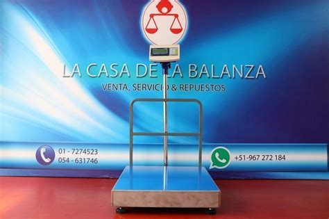 Balanza Digital De Plataforma E Accura SB53 De 500 Kg En Arequipa