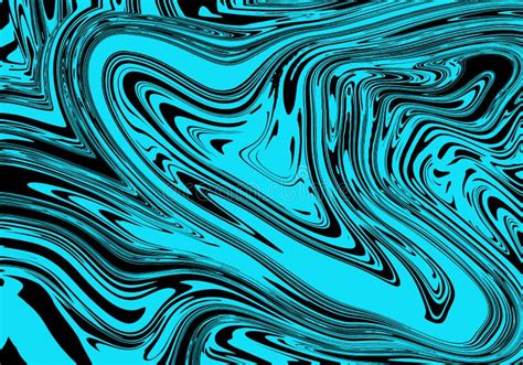 Ondas De Fundo Abstratas De Cores Mistas Ilustração Stock Ilustração