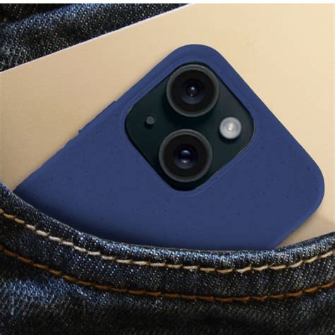 Cool Funda Eco Biodegradable Azul Marino Para Iphone Pccomponentes