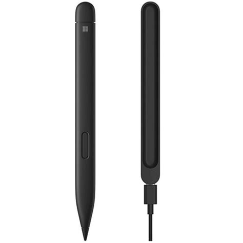 Microsoft Surface Slim Pen 2 Matte Black + Microsoft Surface Slim Pen 2 Charger Matte Black ...