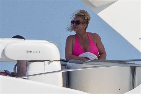 BRITNEY SPEARS In Bikini At A Yacht In Cabo San Lucas 06 20 2023