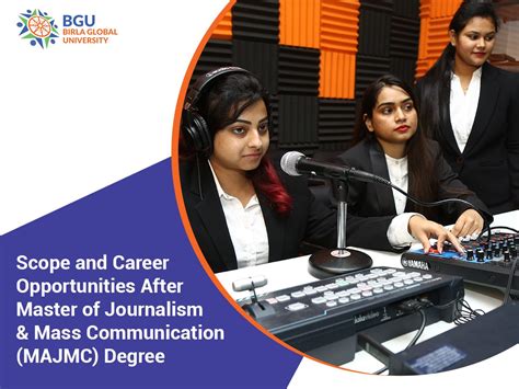 Scope And Career Opportunities After Master Of Journalism And Mass