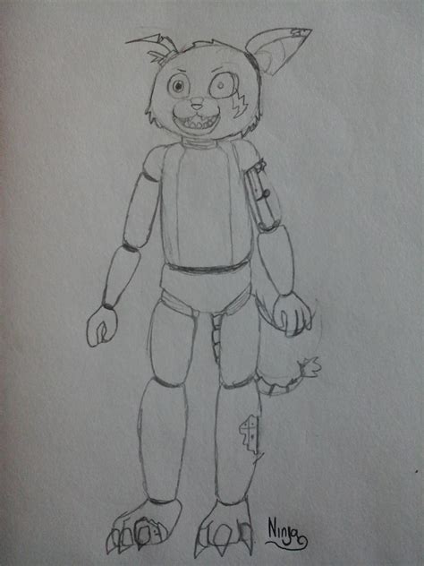 Fnaf Oc Wip By Ninjaturtlegirl On Deviantart