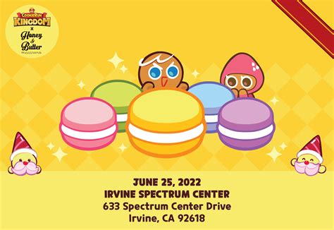 Cookie Run Kingdom X Honey And Butter — Honey And Butter Macarons