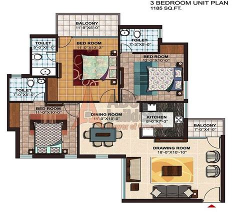 Ramprastha Atrium Floor Plan - floorplans.click