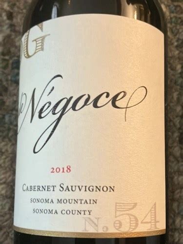 de Négoce OG N 54 Cabernet Sauvignon Vivino US