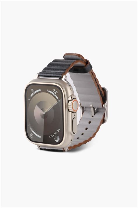 Apple Hakiki Deri Saat Kordonu Siyah Watch Ultra 9 8 7 6 SE 5 49mm 45