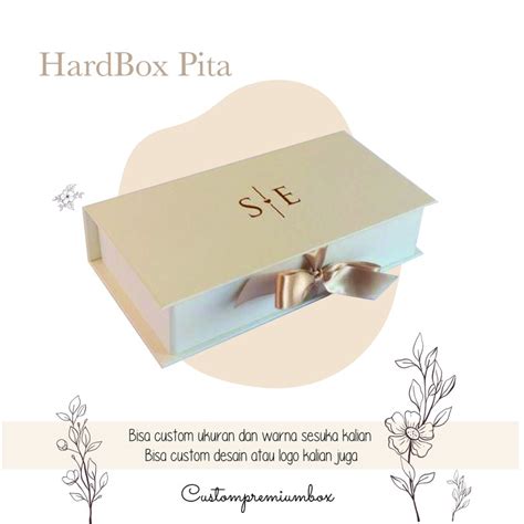 Jual Hardbox Pita Custom Box Pita X X Cm Custom Gift Box Shopee