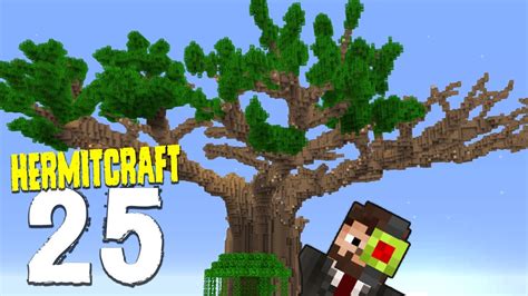 Hermitcraft 7 25 Omega Tree Progress Youtube