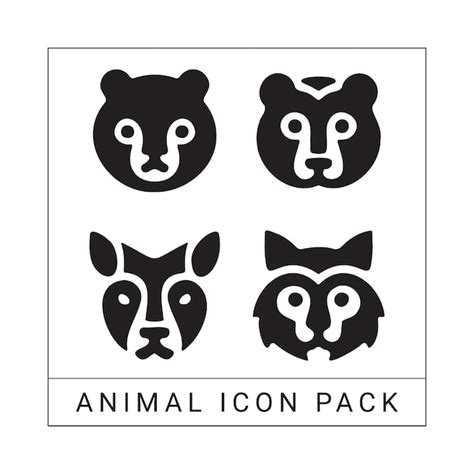 Premium Vector Animal Icon Pack With Vector Files