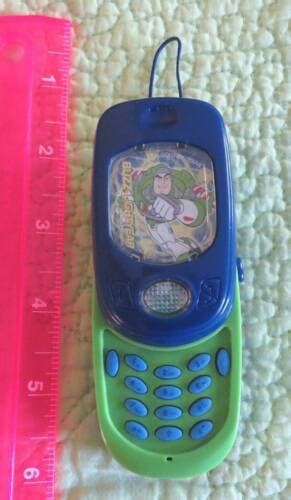 Buzz Lightyear Toy Story Disney Pretend Cell Phone Sounds Voice Mobile