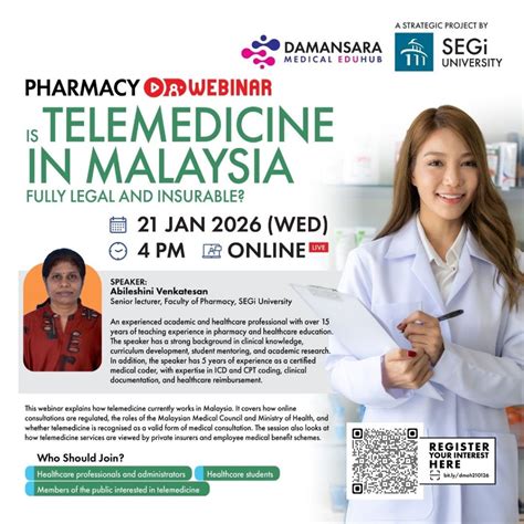 pharmacy webinar telemedicine  malaysia   fully legal