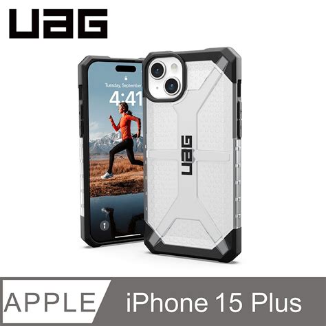 UAG iPhone 15 Plus 耐衝擊保護殼 透明 PChome 24h購物