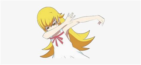 Sticker Kikoojap Kj Manga Anime Shinobu Oshino Kiss Shinobu Dabbing