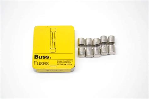 Eaton Bussmann Fuse Cartridge A X Mm Fst Act Aga Amazon