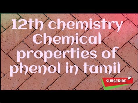 Chemical Properties Of Phenol YouTube