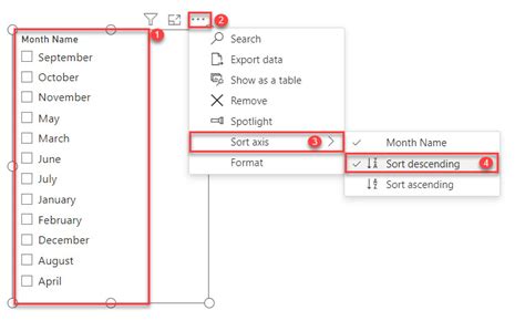 How To Sort Month Names In Power Bi Slicer Sharepoint Dot Net