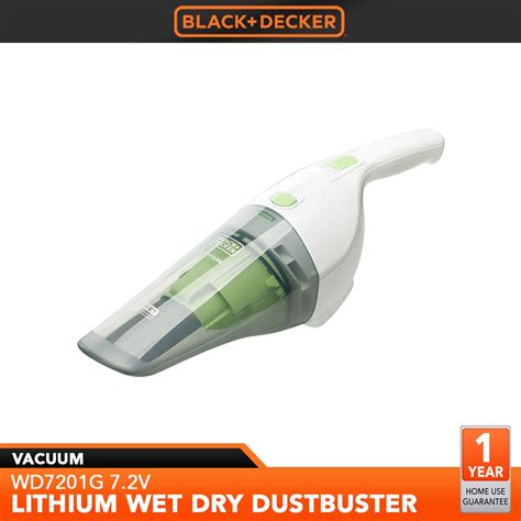 Black Decker 7 2V Wet Dry Cyclonic Dustbuster Handheld Cordless