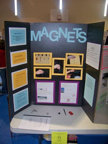 Magnet Science Projects | Good Science Project Ideas | Science fair ...