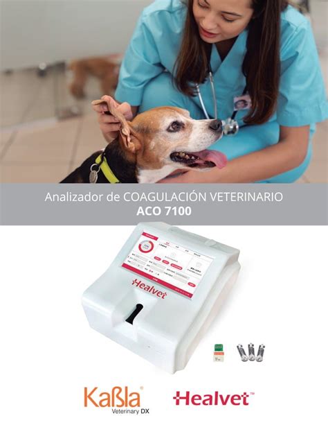 BAnalizador de COAGULACIÓN VETERINARIO ACO 7100 PDF