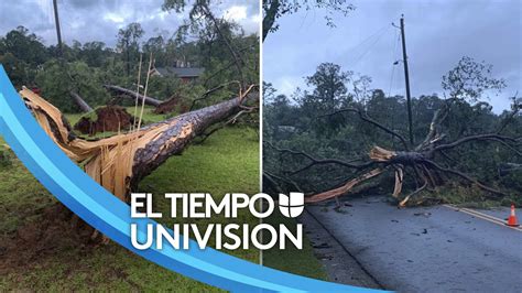 Tornados Azotan Varios Condados De Georgia La Tormenta Fred Causa