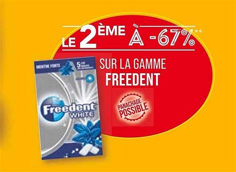 Promo La Gamme Freedent Chez Match Icatalogue Fr