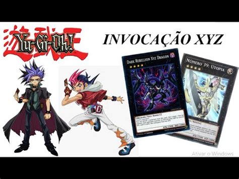 INVOCAÇÃO XYZ YU GI OH MINHA COLEÇÃO YouTube