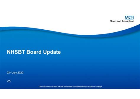 PDF NHSBT Board Update Leadership CP Workstream Leadership