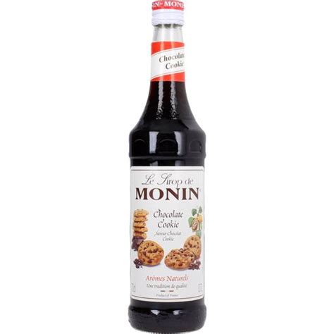 Monin Chocolate Cookie Syrup 0 70 Liter Piccantino Online Shop UK