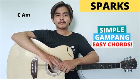 CHORD SIMPLE GAMPANG Sparks Coldplay Tutorial Gitar Easy Chords