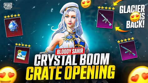 Crystal Bloom Crate Opening Pubg Winter Highness Set Crate Opening