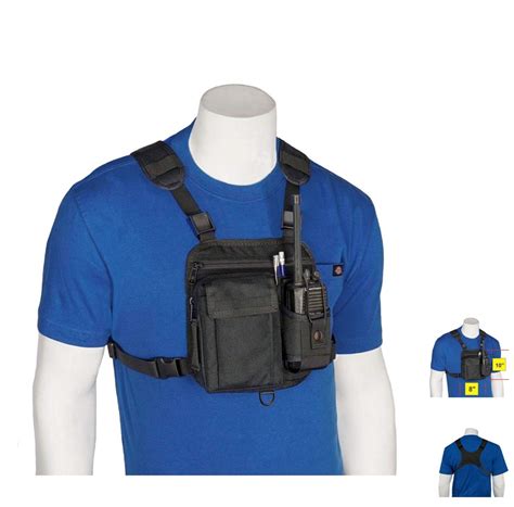 Buy RCH 601 Radio Chest Harness Shoulder Radio Holster Chest Pack With