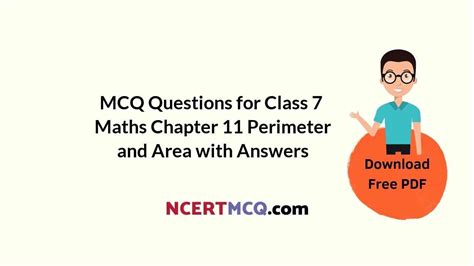 Mcq Questions For Class 7 Maths Chapter 11 Perimeter And Area With Answers Ncert Mcq