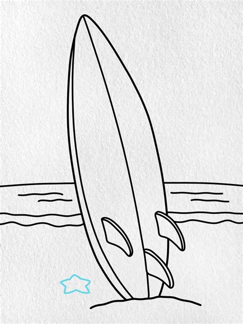 How To Draw A Surfboard Helloartsy