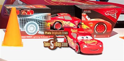 Mattel Disney Pixar Cars 3 Tech Touch Lightning Mcqueen Take Five A Day