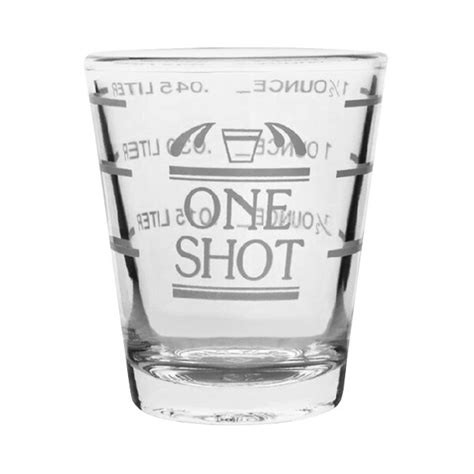 Franmara 2 Oz Shot Glass With Pour Lines 12pack