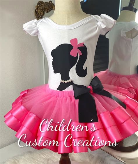 Barbie Birthday Outfit Barbie Outfit Birthday Dress Girl | Etsy